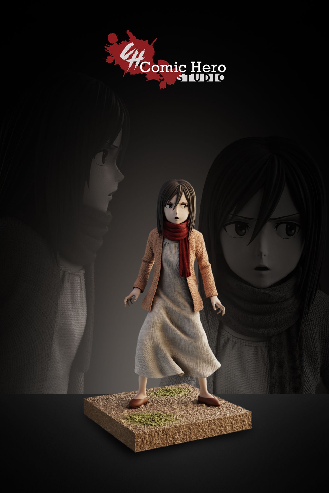 Comic Hero x Five Star Studio - Mikasa - Attack on Titan – Flash Resin Shop