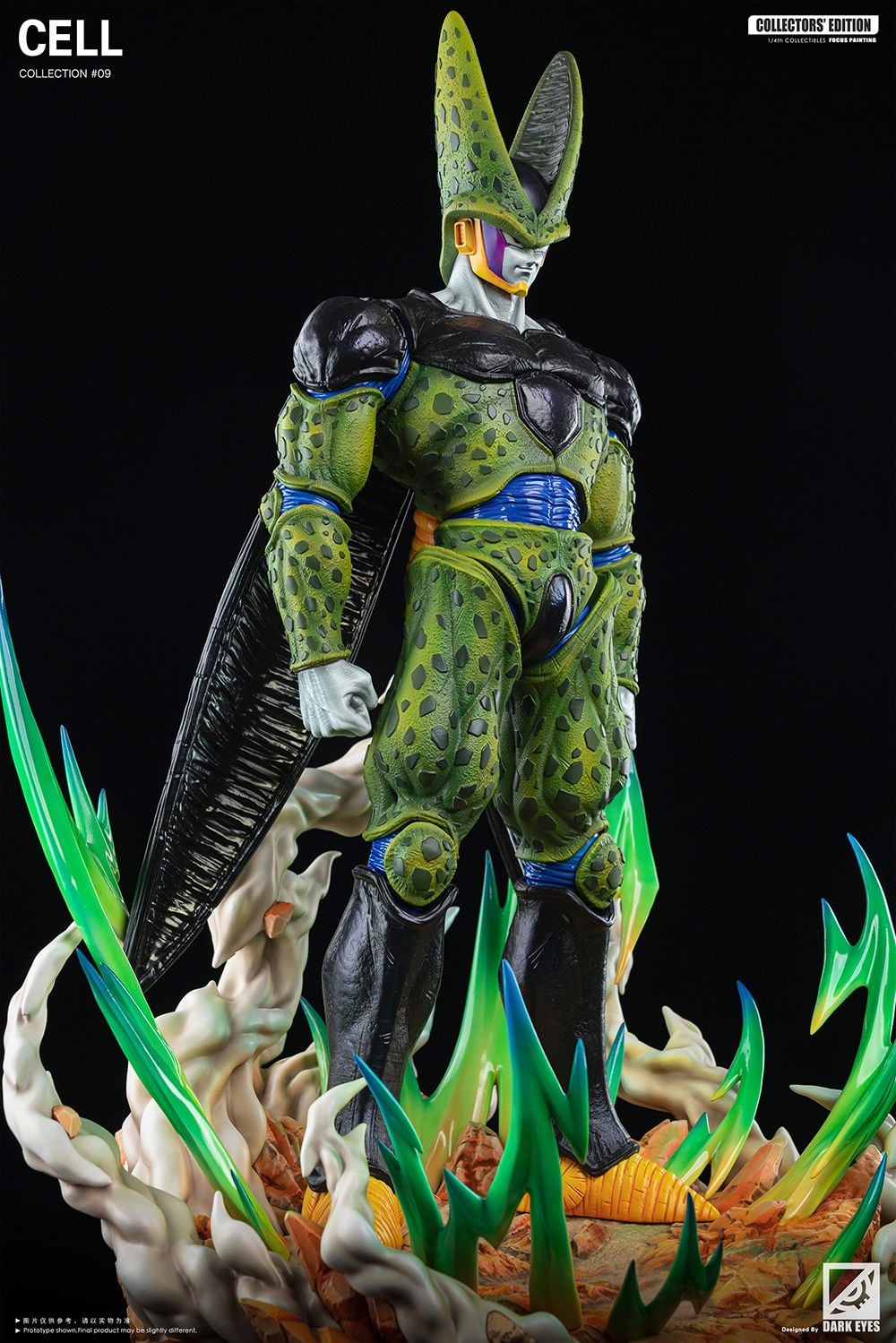 Dark Eyes Studio - Perfect Cell - Dragon Ball – Flash Resin Shop