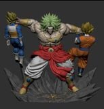  Yi Ju Studio - Broly VS Goku & Vegeta - Dragon Ball 