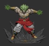  Yi Ju Studio - Broly VS Goku & Vegeta - Dragon Ball 