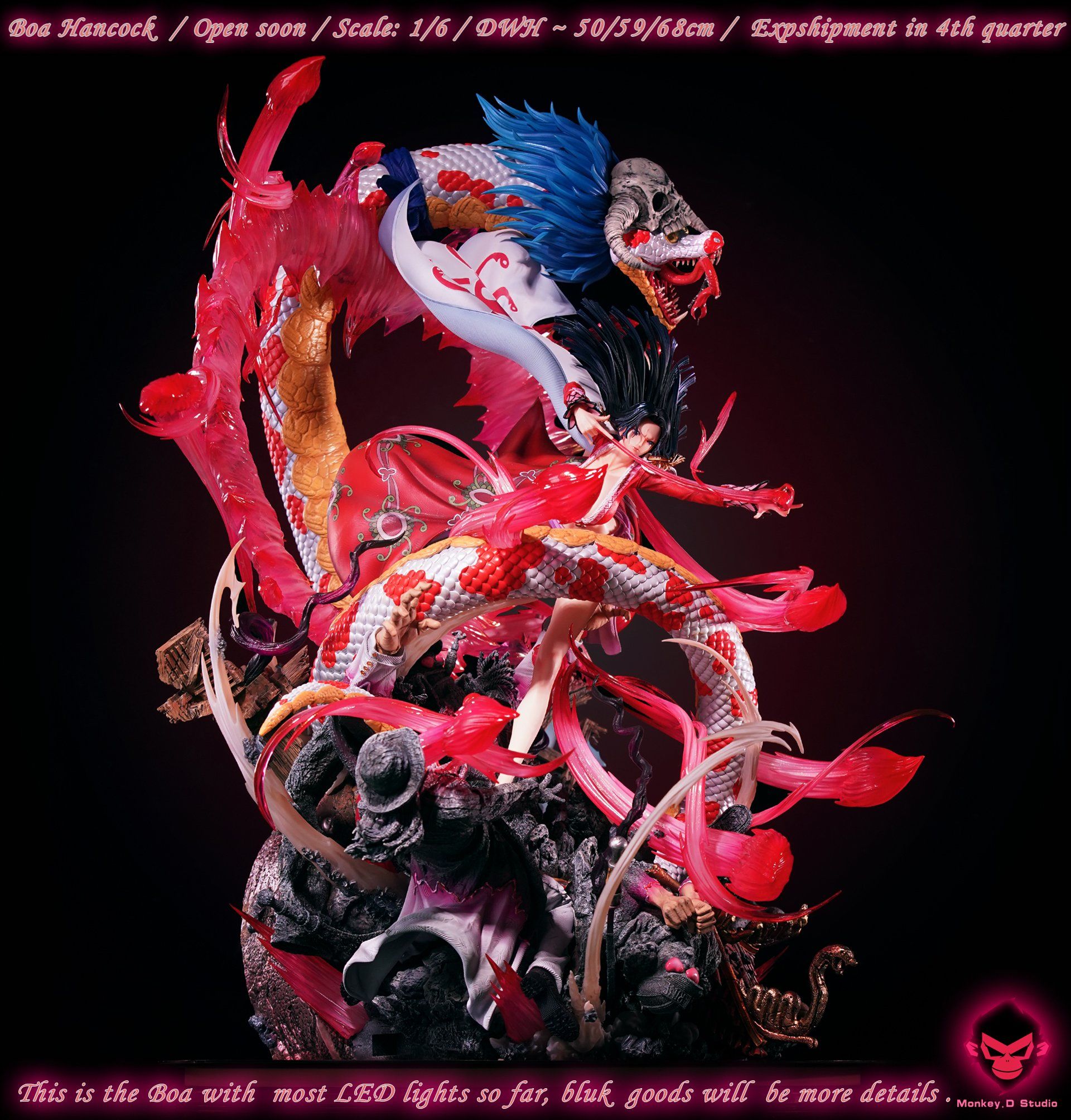 Monkey D Studio - Boa Hancock - One Piece – Flash Resin Shop