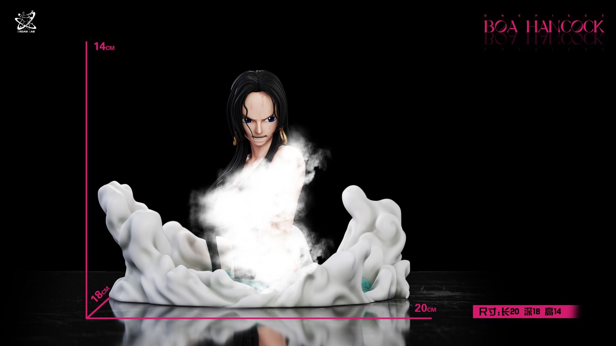 カワムーDreamLab-Studioハンコック Dream Lab Studio - Boa Hancock - One Piece – Flash Resin Shop