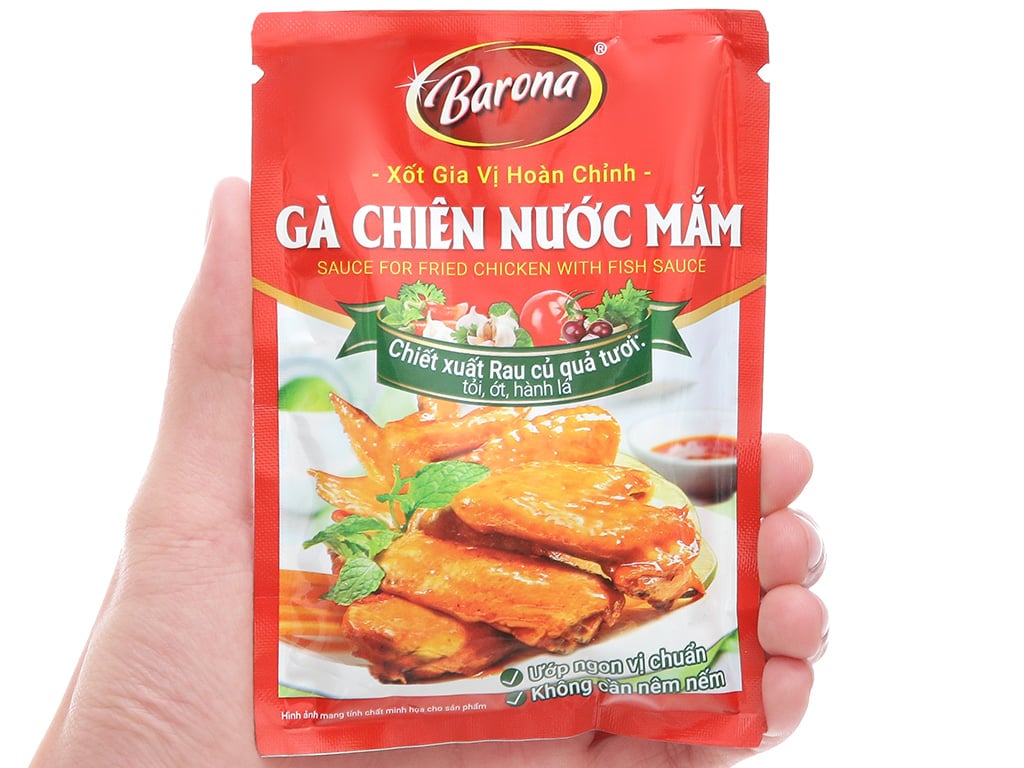 Gà chiên nước mắm Barona 80g