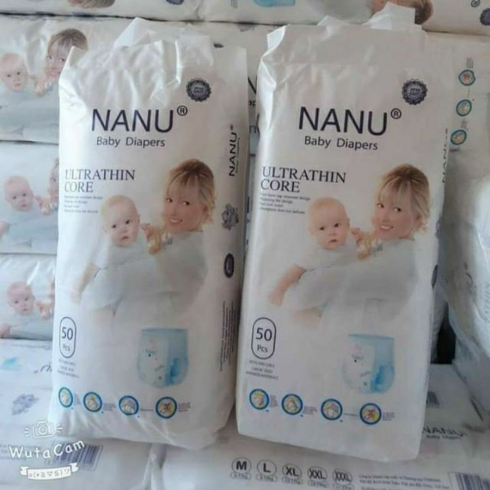 Bỉm tã quần NANU M 50 gói