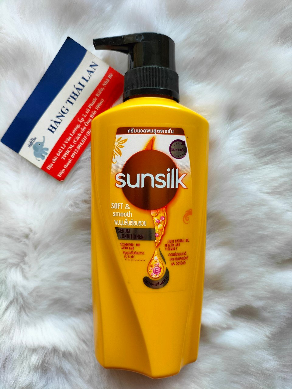 Dầu xả Sunsilk mềm mượt thái 400ml