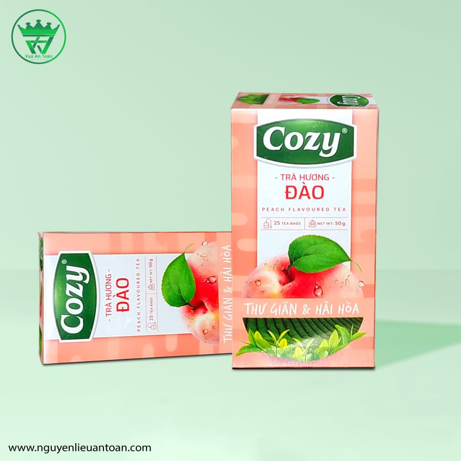 Trà Đào Cozy túi lọc 20 túi ( hộp 40g)