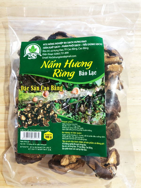 Nấm hương rừng 100g