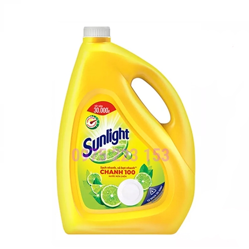 Nước rửa chén Sunlight chanh 3.6kg