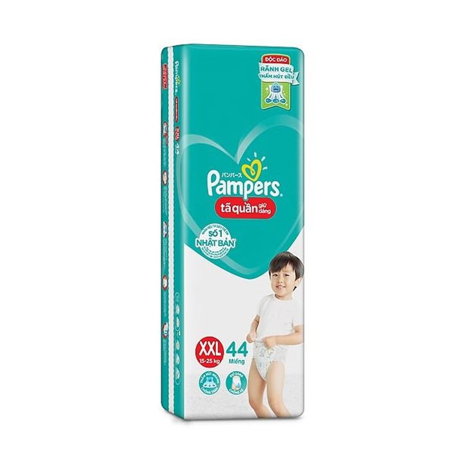 Bỉm tã quần Pampers XXL 44 miếng