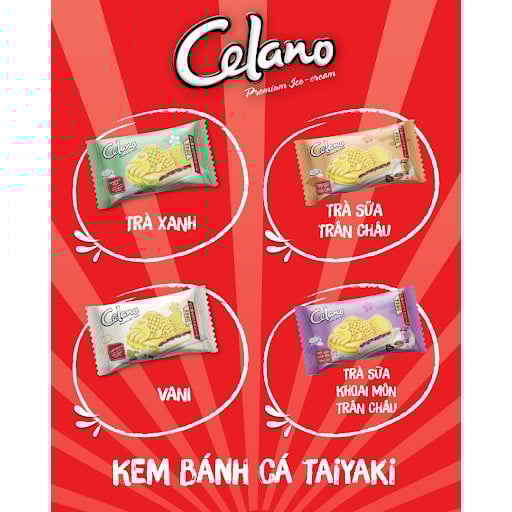 Kem cá Celano các vị