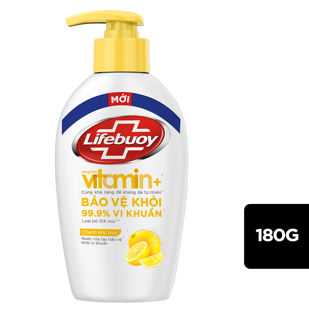 Rửa tay Lifebuoy Vitamin 180g
