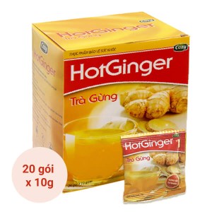 Hộp trà gừng hotginger 20 gói 10g