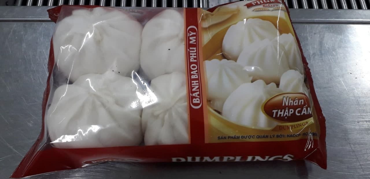 Bánh bao nhân thịt thập cẩm 4 cái