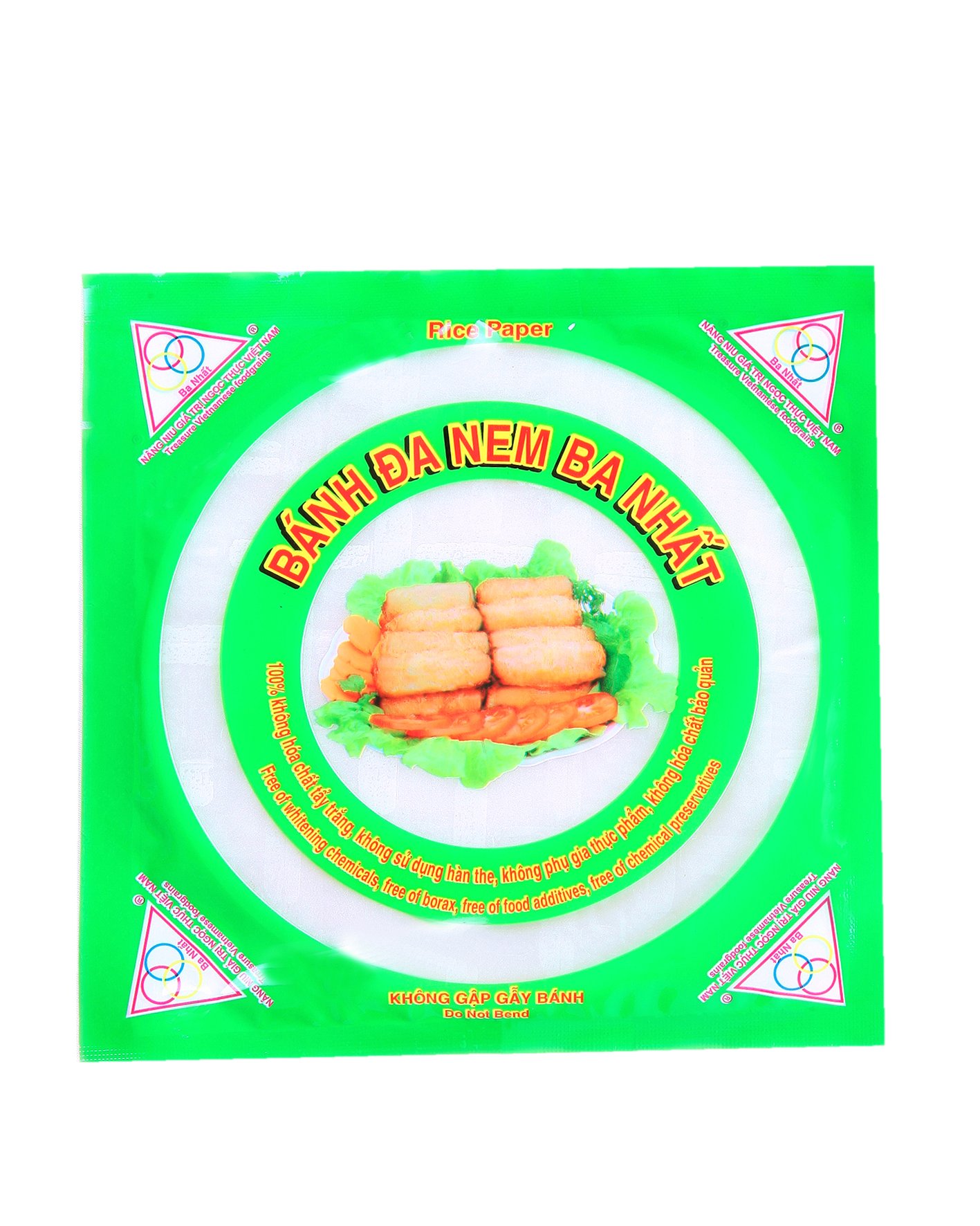 Bánh đa nem 3 nhất màu xanh