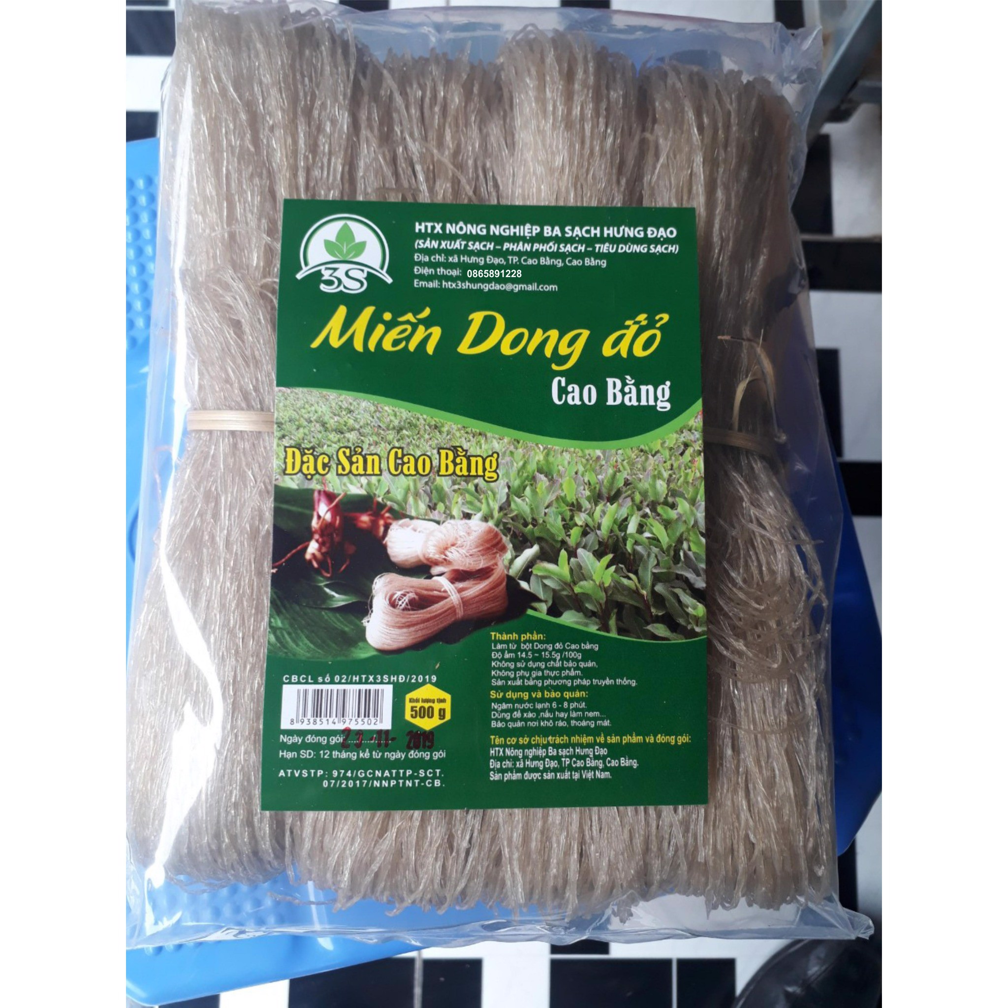 Miến cao bằng 500gr