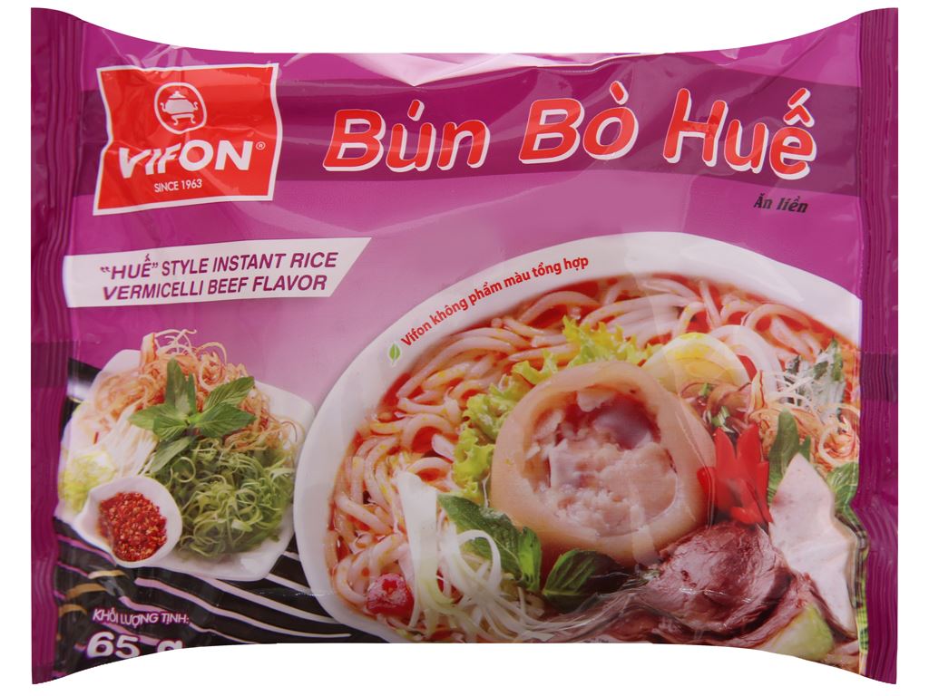 Bún bò huế VIFON Gói 65g