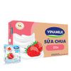 Sữa chua ăn Vinamilk vị dâu - Vỉ 4 hộp x 100g