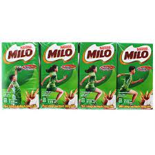  Lốc 4 hộp Sữa Milo có đường 110ml 