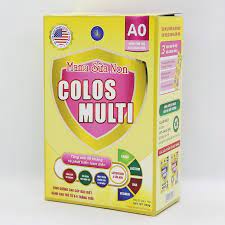 Sữa bột Colos Multi 0-6 tháng Hộp 350g