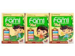 Sữa Fami Socola 200ml Vỉ 6 hộp