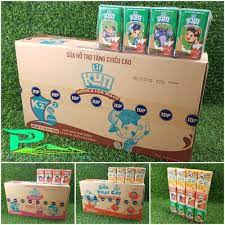 Sữa Kun trái cây Cam 110ml Thùng 12 vỉ