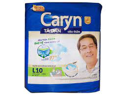 Bỉm tã dán CARYN L 10 miếng