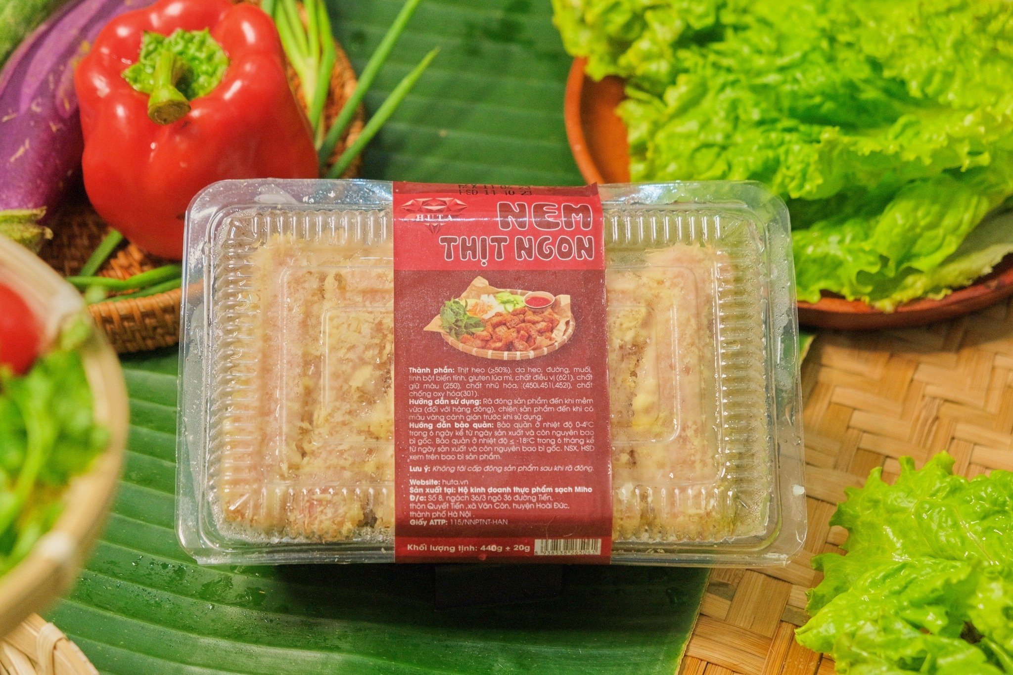 Nem chua thịt HUTA 15 cái