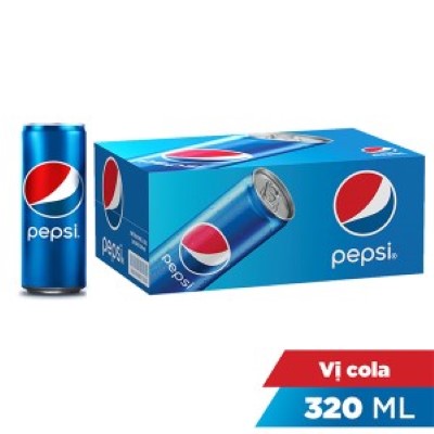 Nước ngọt Pepsi Cola thùng 24 lon