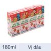 Sữa Kun trái cây nho 180ml vỉ 4 hộp