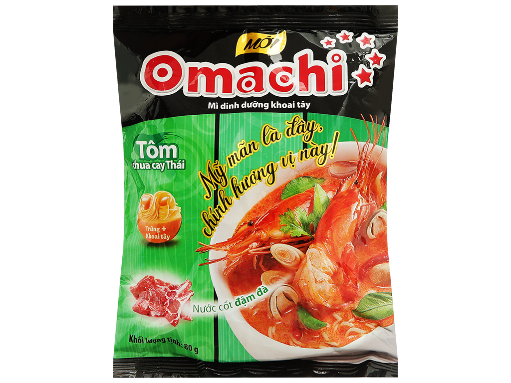 Omachi tôm chua cay 80g