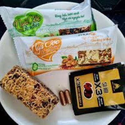 Thanh ngũ cốc chà bông Gói 205g