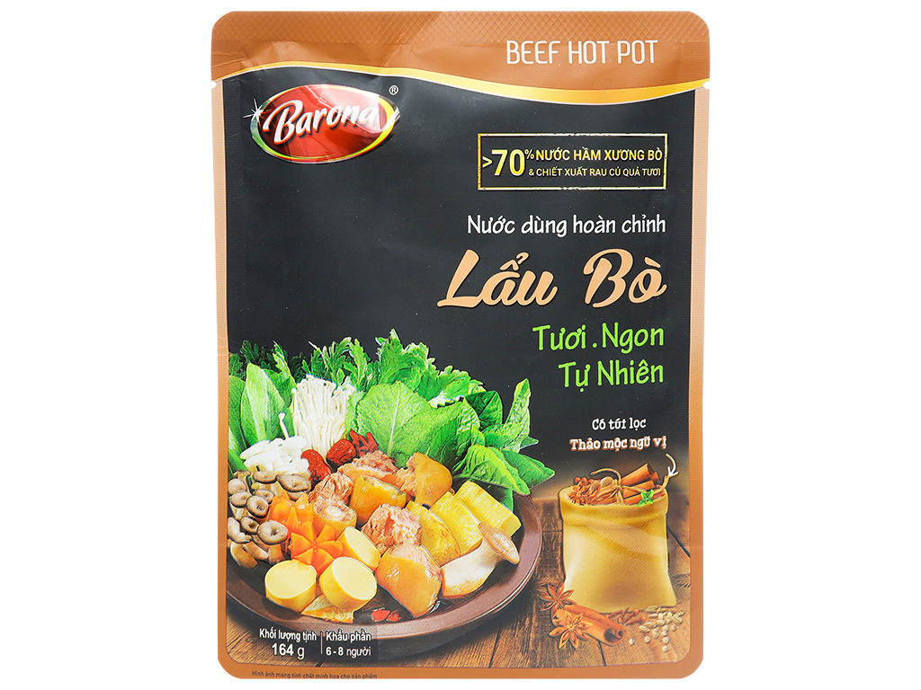 Lẩu bò Barona 164g