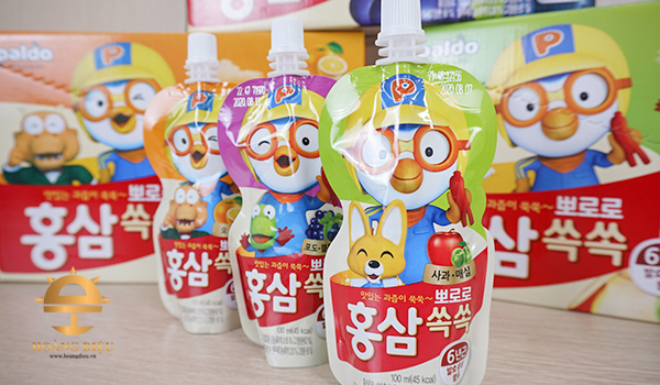 Nước Sâm trái cây 100ml Gói 100ml