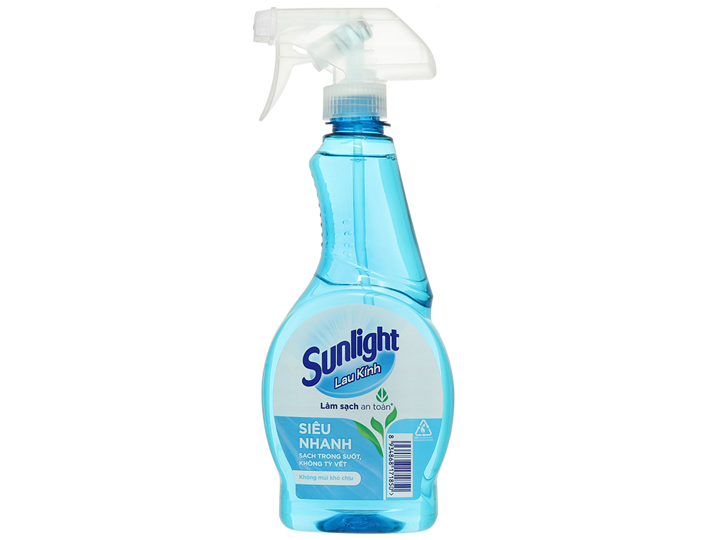 Xịt Sunlight lau kính 520ml