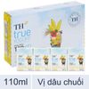 Thùng 48 hộp sữa chua uống hương dâu chuối và lúa mạch TH True Yogurt Top Kid 110ml