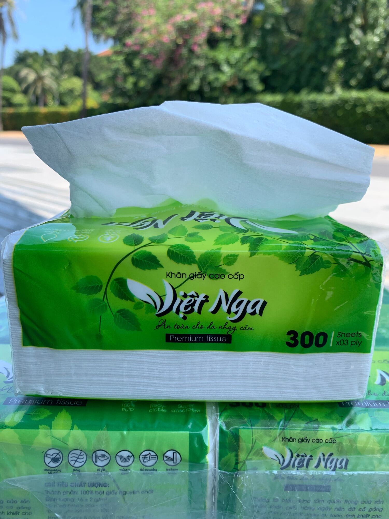 KhĂn giấy Việt nga rút 480 tờ