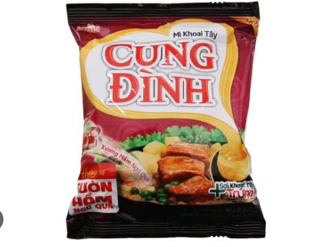 Mì tôm cung đình bò hầm 79g