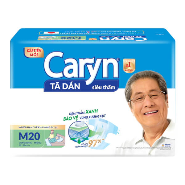 Bỉm tã dán CARYN L20 miếng