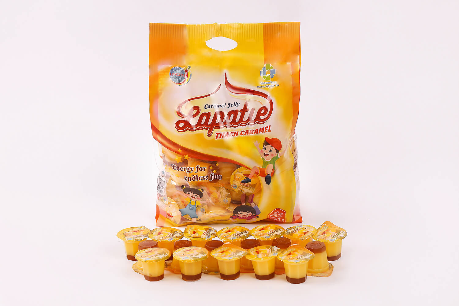 Thạch Caramel Long hải 992g