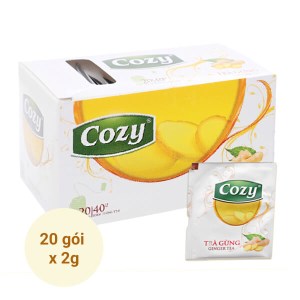 Trà gừng Cozy túi lọc 20 túi