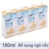 Lốc 4 hộp sữa tươi tiệt trùng TH true MILK ngũ cốc Light Meal 180ml