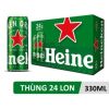  Thùng 24 lon bia Heineken Sleek 330ml 