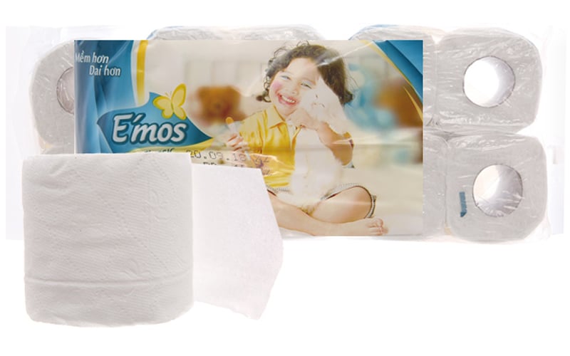 giấy vệ sinh Emos 10 cuộn