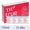 Thùng 48 hộp sữa tươi tiệt trùng hương dâu TH true MILK 110m