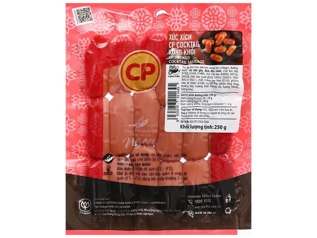 Xúc xích CP nhí 250g