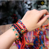Vòng Tay May Mắn Thổ Cẩm dân tộc Thái - CHAUSA Brocade Dây may mắn dân tộc Thái, vòng tay may mắn thổ cẩm thủ công