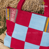 Túi Xách ToTe Thổ Cẩm thủ công dân tộc Thái - CHAUSA Brocade Túi Xách Ô Vuông nữ thổ cẩm thủ công, chất liệu vải lanh