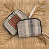 Ví Cầm Tay Thổ Cẩm Handmade HMONG - CHAUSA Brocade ví cầm tay thổ cẩm thủ công, vải lanh thiên nhiên an toàn