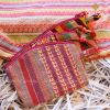Ví Nhỏ 1 Ngăn Thổ Cẩm Handmade dân tộc Thái - CHAUSA Brocade ví cầm tay thổ cẩm thủ công, vải lanh thiên nhiên an toàn