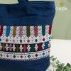 Túi Xách Thổ Cẩm thủ công CHAUSA Brocade - Túi Xách T16, túi tote nữ thổ cẩm thủ công dân tộc Thái, chất liệu vải lanh